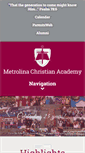 Mobile Screenshot of metrolinachristian.org